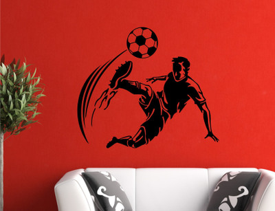 

Wall Guru  Wall Decal&Sticker Sticker(Pack of 1, Black