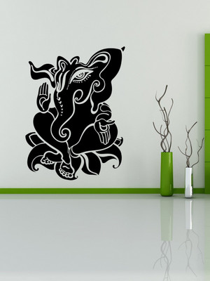 

Trends on Wall  Spritual Sticker(Pack of 1, Black