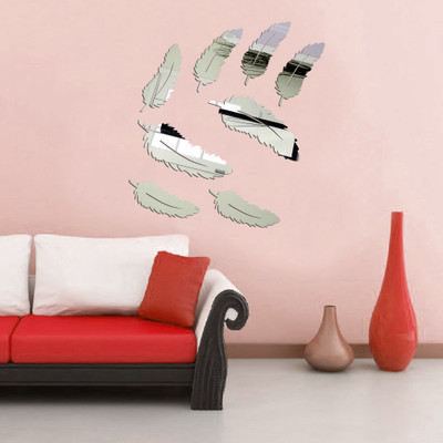 

Sehaz Artworks  Decals Sticker(Pack of 8, Silver