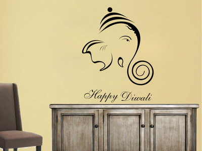 76% OFF on decor kafe Large Wall Sticker For Bedroom(Pack of 1)