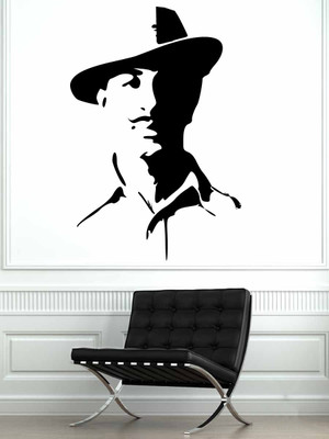 

Giftsnfriends  PVC Vinyl Sticker(Pack of 1, Black