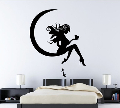 

Vsquare Studio  Wall Sticker Sticker(Pack of 1, Black