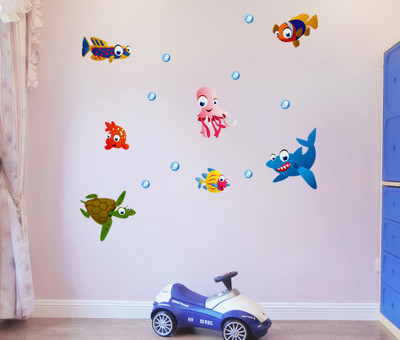 

Aquire  Wall Sticker(Pack of 1, Multicolor