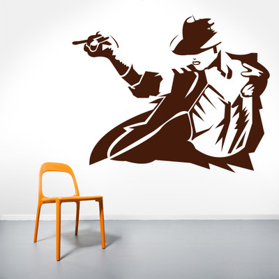 76% OFF on decor kafe Large Wall Sticker For Bedroom(Pack of 1)