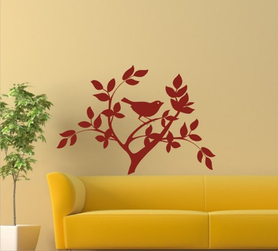 

Smart Wall Guru  Adhesive Sticker Sticker(Pack of 1, Brown