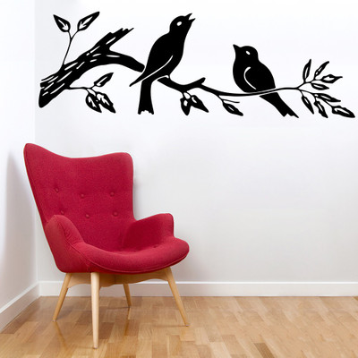 

Creatick Studio  Adhesive Type Sticker(Pack of 1, Black