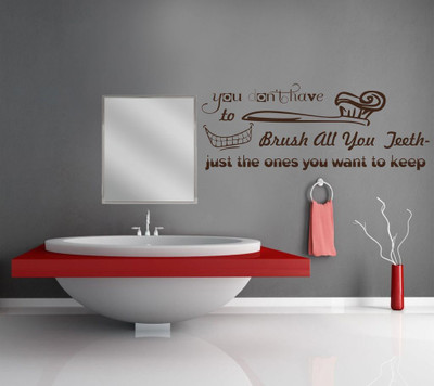 

Decor Wall  Self Adhesive Sticker(Pack of 1, Brown