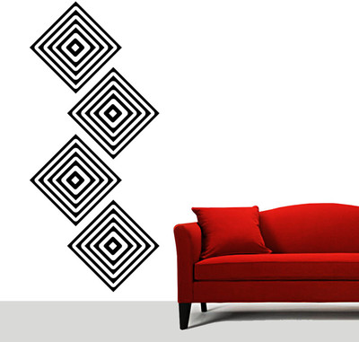 50% OFF on Creative Width Decor Small Vinyl Sticker(Pack of 1)