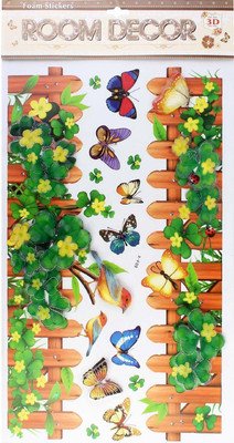 

BlushBees  3D Wall Décor Sticker(Pack of 1, Multicolor