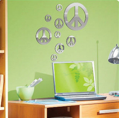 

Saifee  Acrylic Sticker(Pack of 1, Silver