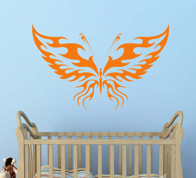 

Giftsnfriends  PVC Vinyl Sticker(Pack of 1, Orange