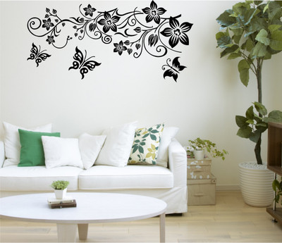 

Smart Wall Guru  Adhesive Sticker(Pack of 1, Black