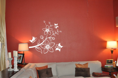 

Wall Guru  Adhesive Sticker(Pack of 1, White