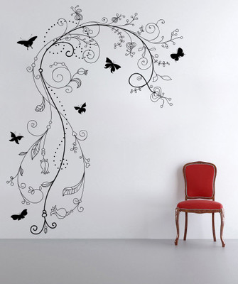 72% OFF on decor kafe Tiny Wall Sticker For Bedroom(Pack of 1)