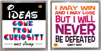 

Thoughtroad  Paper Sticker(Pack of 2, Multicolor