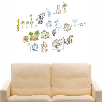

Giftsnfriends  PVC Sticker(Pack of 1, Multicolor