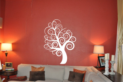 

Wall Guru  Self Adhesive Wall Decal Sticker(Pack of 1, White