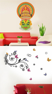 

Aquire  PVC Vinyl Sticker(Pack of 2, Multicolor