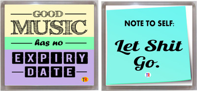

Thoughtroad Trmamusicandinspiration Fridge Magnet Pack of 2