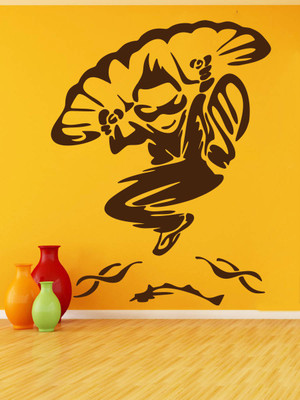 Creatick Studio 43.18 cm Para Gliding Wall Decal Self Adhesive Sticker(Pack of 1)