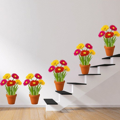 

DeStudio  Wall Stickers Sticker(Pack of 1, Multi-color