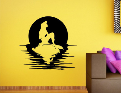 

Wall Guru  Wall Decal&Sticker Sticker(Pack of 1, Black