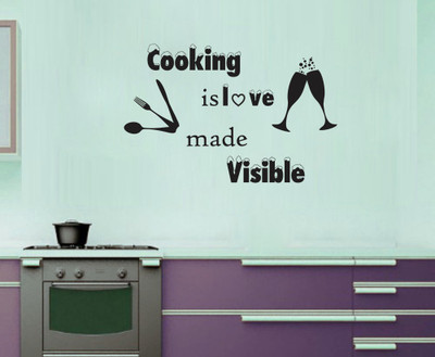 

Decor Wall  Self Adhesive Sticker(Pack of 1, Black
