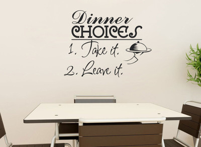 

Decor Wall  Self Adhesive Sticker(Pack of 1, Black