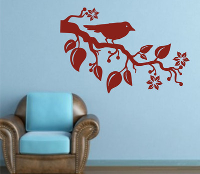 

Smart Wall Guru  Sticker Sticker(Pack of 1, Brown