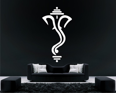 

Heaven Decor1  Self Adhesive Wall Decal Sticker(Pack of 1, White
