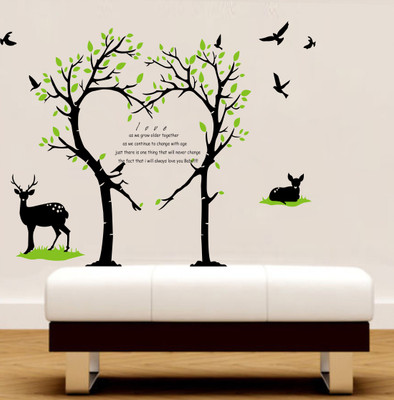 

Decor Kafe Medium Wall Sticker For Bedroom Sticker(Pack of 1)