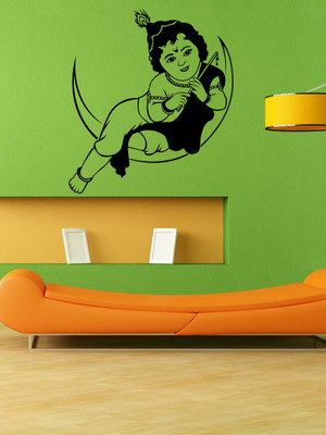 

Trends on Wall  Spritual Sticker(Pack of 1, Black