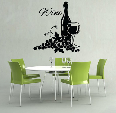 72% OFF on decor kafe Medium Wall Sticker For Bedroom(Pack of 1)