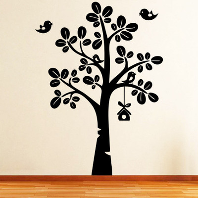 

Vsquare Studio  Wall Sticker Sticker(Pack of 1, Black