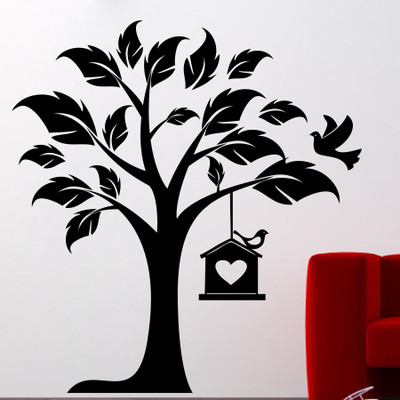Vsquare Studio Large Wall Sticker Sticker(Pack of 1)