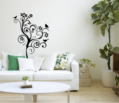 

Smart Wall Guru  Adhesive Sticker Sticker(Pack of 1, Black