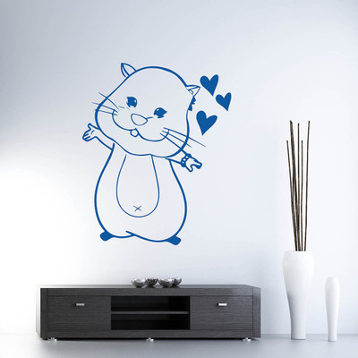 

Pickypomp  Adhesive type Sticker(Pack of 1, Blue