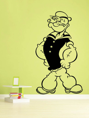 

Trends on Wall  Kids Sticker(Pack of 1, Black