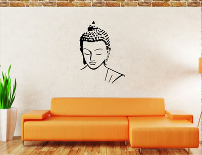 

Wall Guru  Adhesive Sticker(Pack of 1, Black