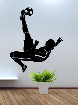 Trends on WALL 71 cm Reverse Kick Self Adhesive Sticker(Pack of 1)