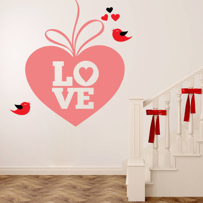 73% OFF on decor kafe Medium Wall Sticker For Bedroom(Pack of 1)
