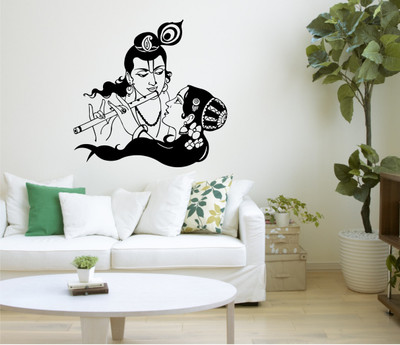 

Smart Wall Guru  Adhesive Sticker Sticker(Pack of 1, Black