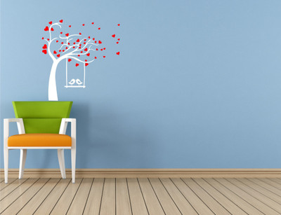 

Wall Guru  Adhesive Sticker(Pack of 1, White