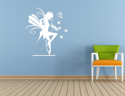 

Wall Guru  Adhesive Sticker(Pack of 1, White