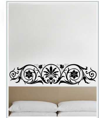 Creatick Studio 134.62 cm Sticker of Creatick Studio Decal Style Floral Pattern Wall Sticker Self Adhesive Sticker(Pack of 1)