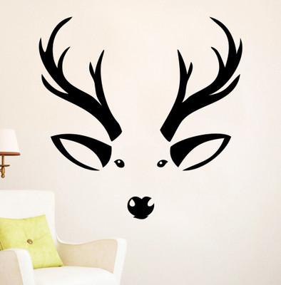 

Vsquare Studio  Wall Sticker Sticker(Pack of 1, Black
