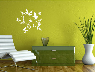 

Wall Guru  Adhesive Sticker(Pack of 1, White