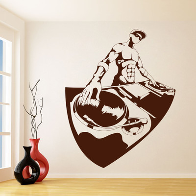 71% OFF on decor kafe Tiny Wall Sticker For Bedroom(Pack of 1)