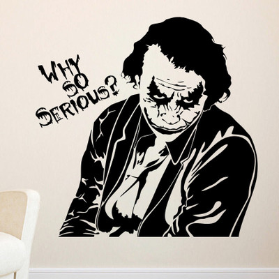 

Black  wall sticker Sticker(Pack of 1