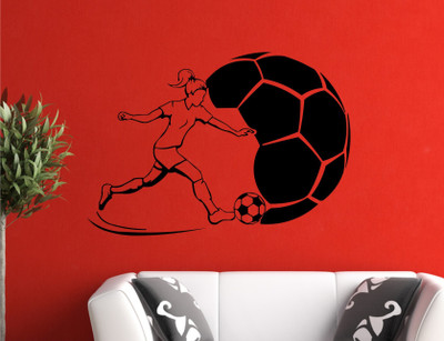 Wall Guru  Wall Decal&Sticker Sticker(Pack of 1, Black